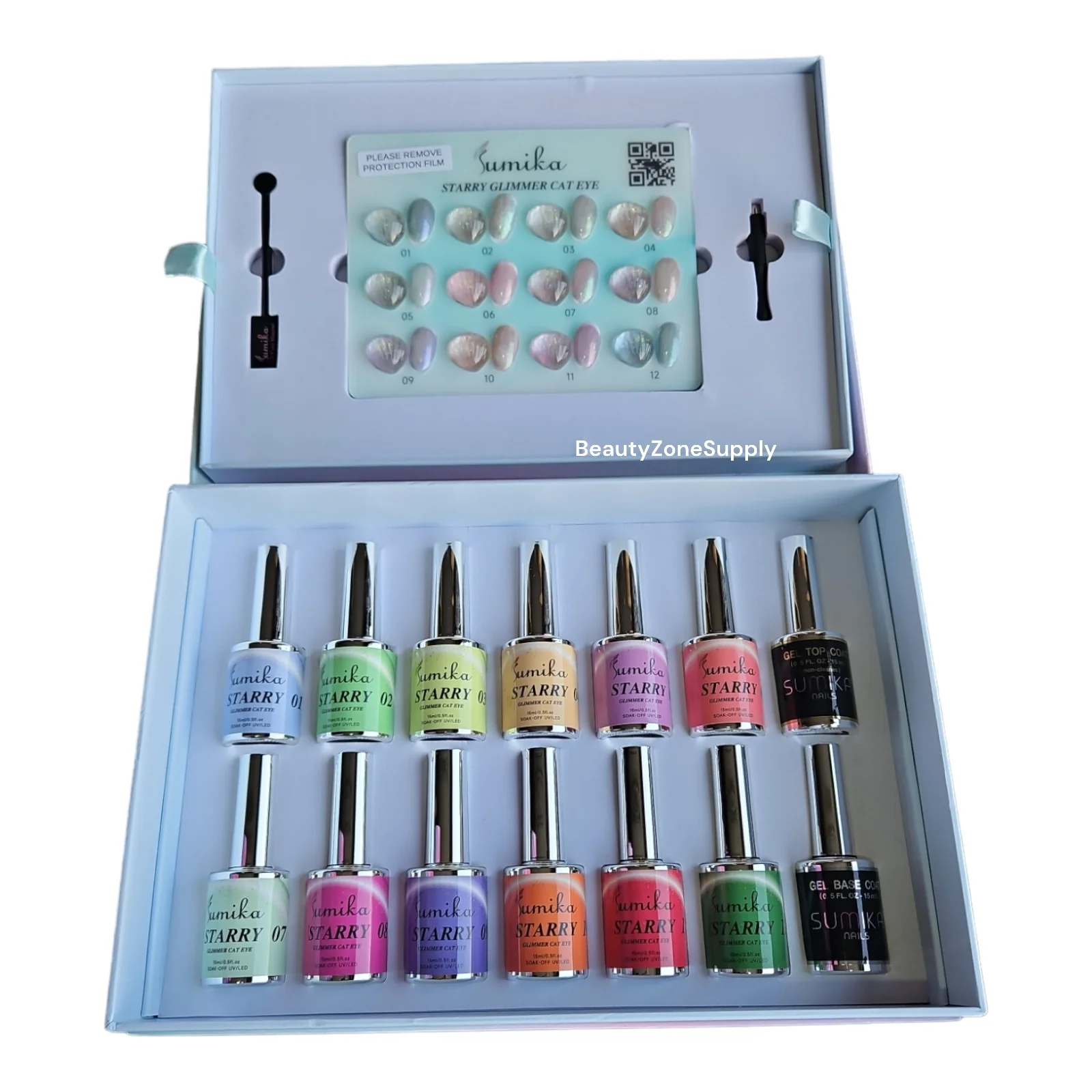 Sumika Gel Starry Glimmer Cat eye Gel Set 12 Color - Image 2