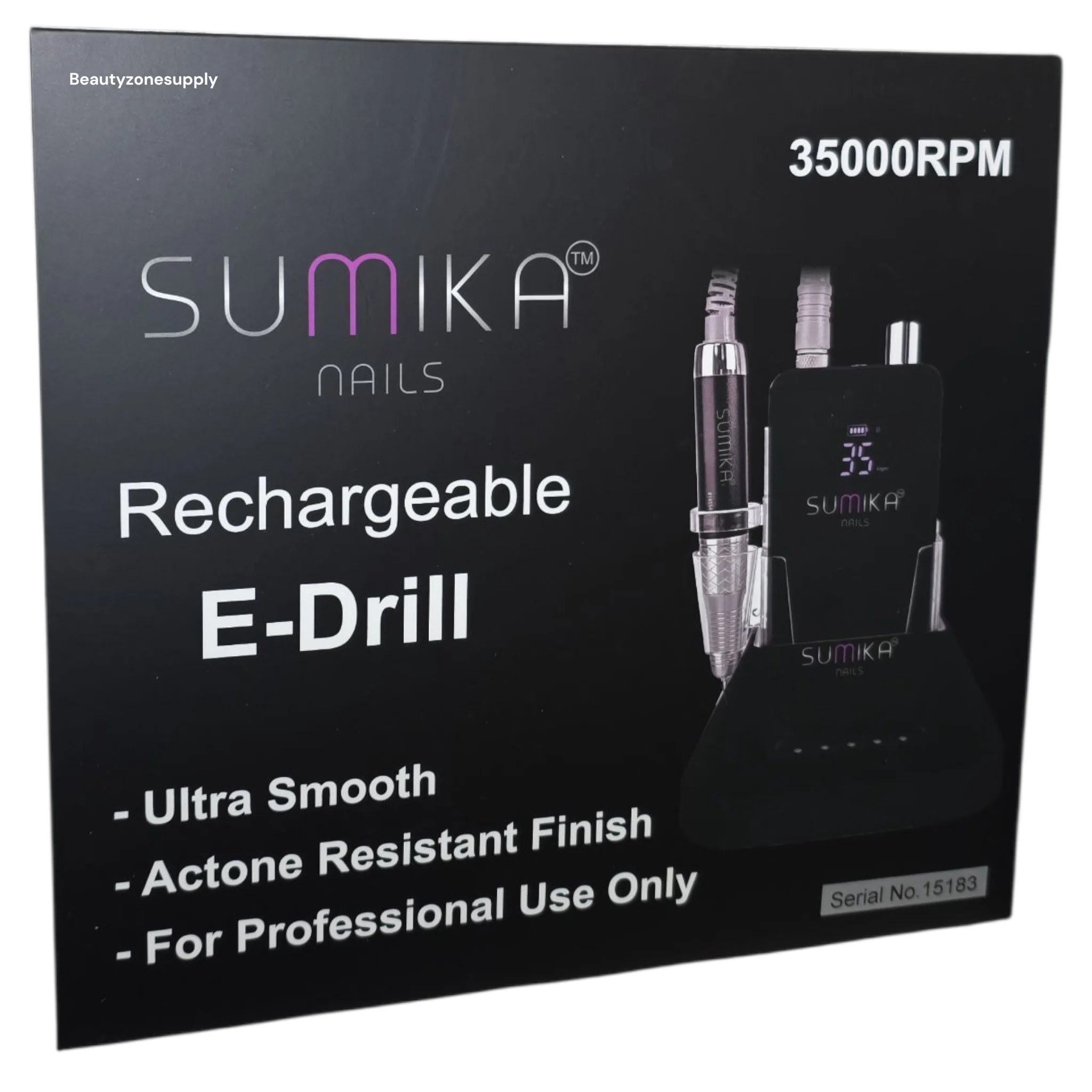 Sumika Rechargeable Nail E Drill Ultra Smooth 35k - Image 8