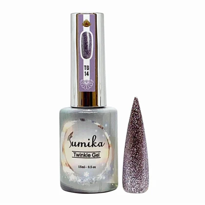 Sumika Soak off Gel Twinkle Gel .05 oz Set 01 - Image 15