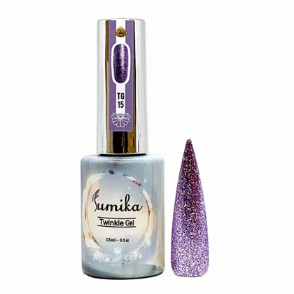 Sumika Soak off Gel Twinkle Gel .05 oz Set 01 - Image 16