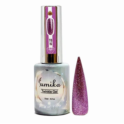 Sumika Soak off Gel Twinkle Gel .05 oz Set 01 - Image 17