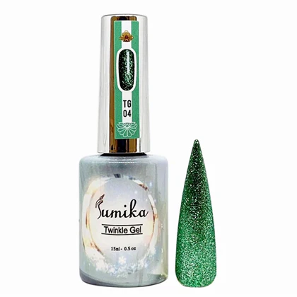 Sumika Soak off Gel Twinkle Gel .05 oz Set 01 - Image 5