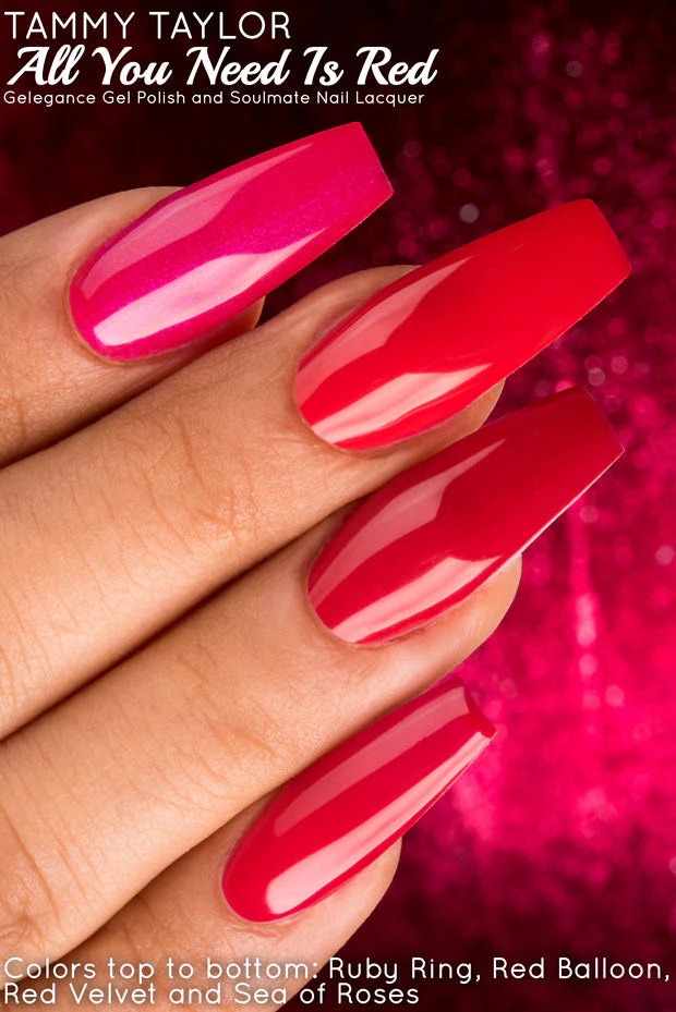 Tammy Taylor Nails - "ALL YOU NEED IS RED" COLLECTION GEL POLISH COLORS - Image 2