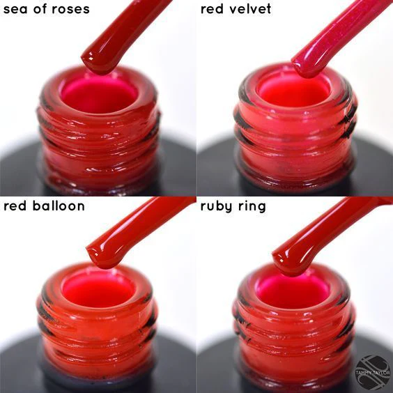 Tammy Taylor Nails - "ALL YOU NEED IS RED" COLLECTION GEL POLISH COLORS - Image 4