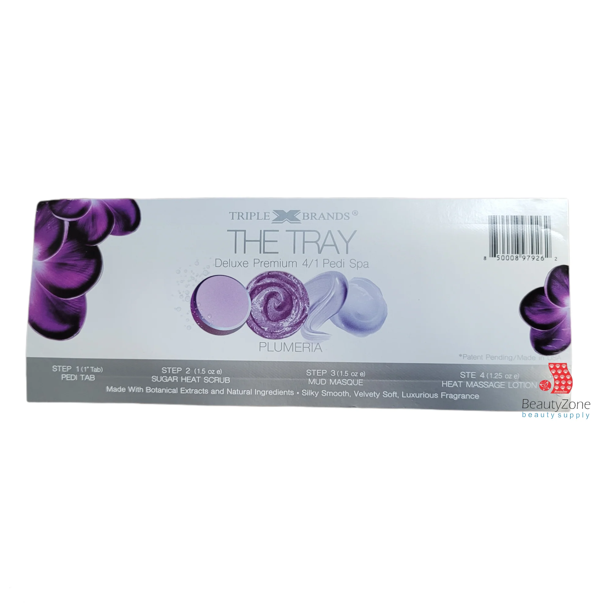 Triple X Deluxe Premium 4 in 1 Pedi Spa Plumeria - Image 2