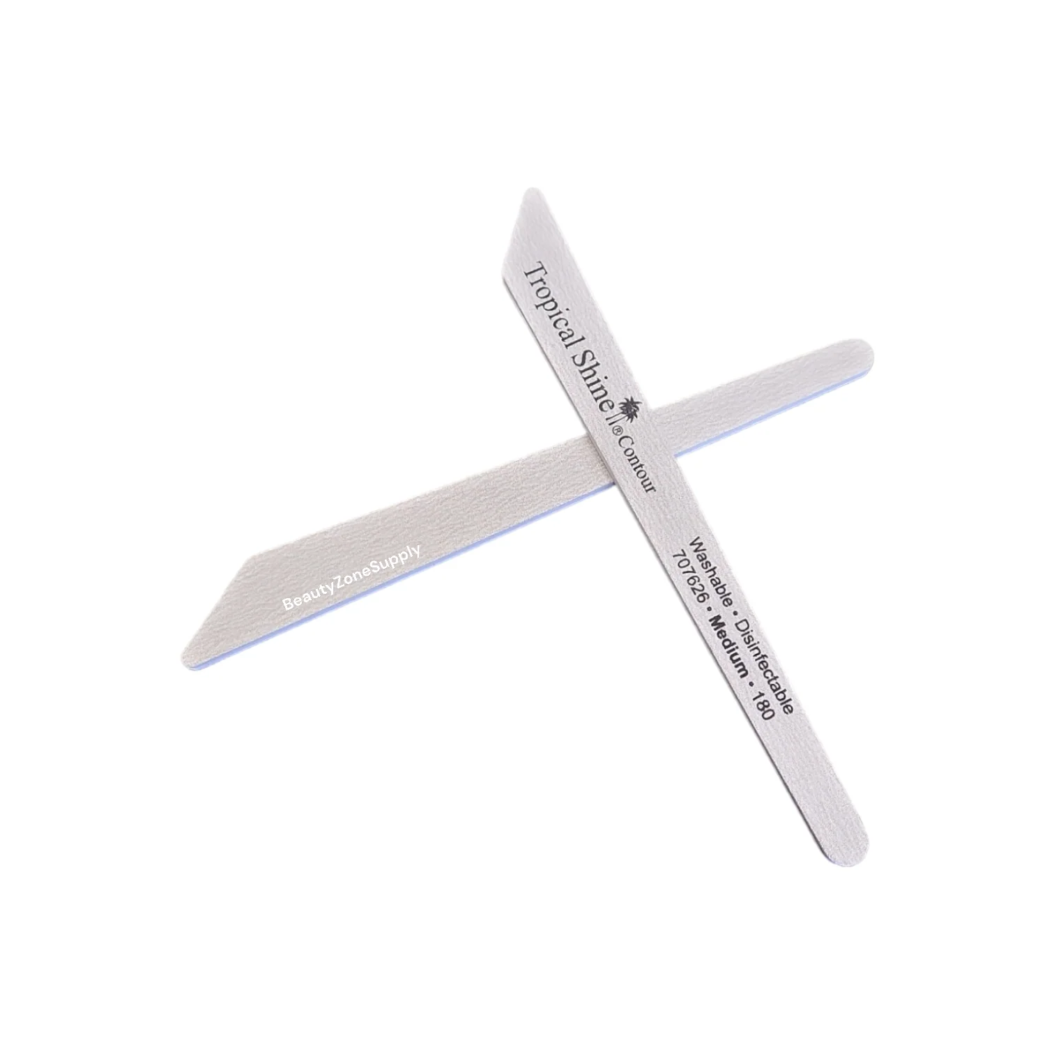 Tropical Shine Nail File Long Lasting Zebra Contour File 180 707626 - Image 2