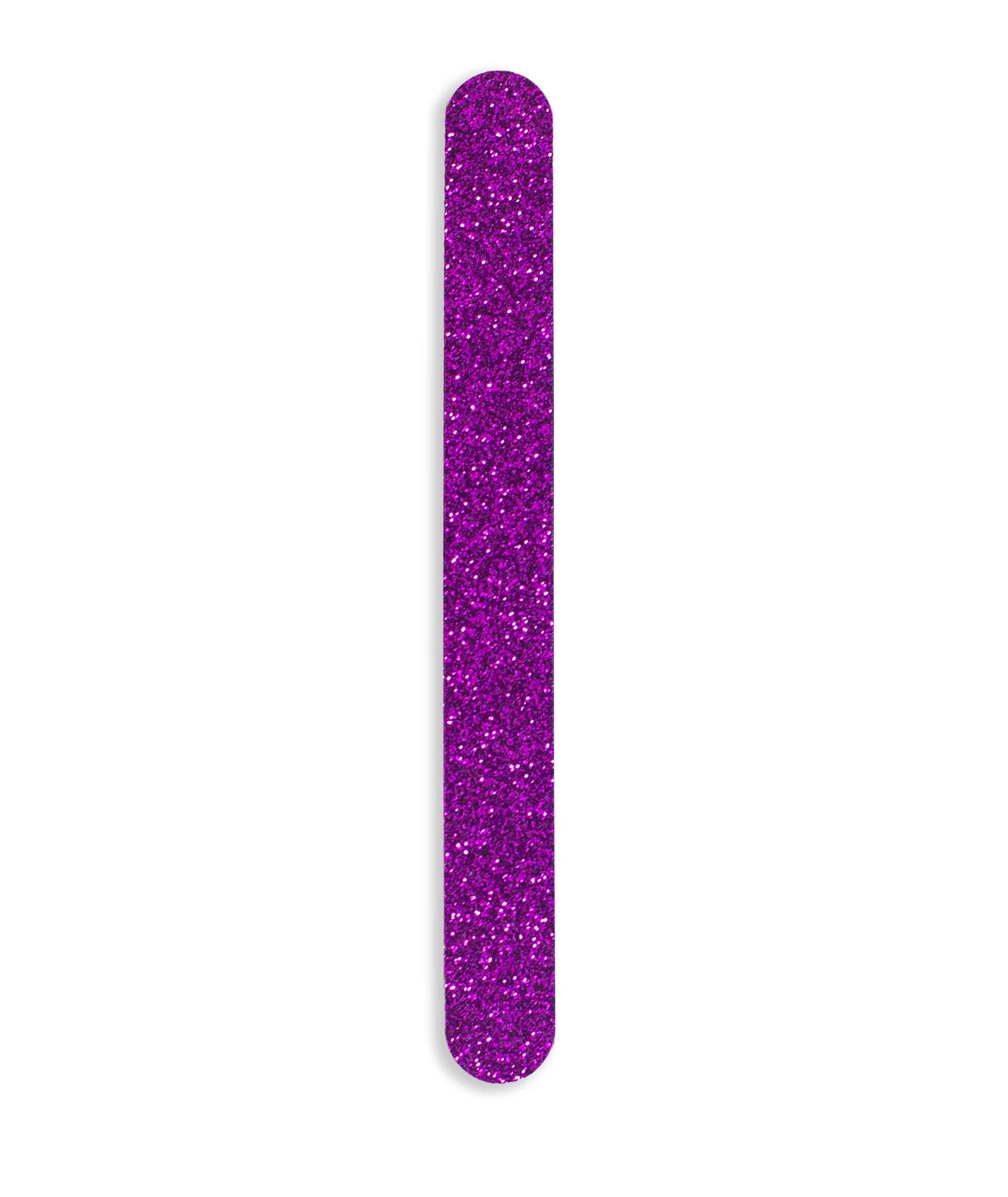Tropical Shine Purple Glitter Nail File 180/240 #707575 - Image 2