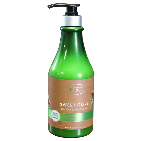 Tsc Organic Lotion Hand & Body Cream Sweet Olive 30 oz - Image 4