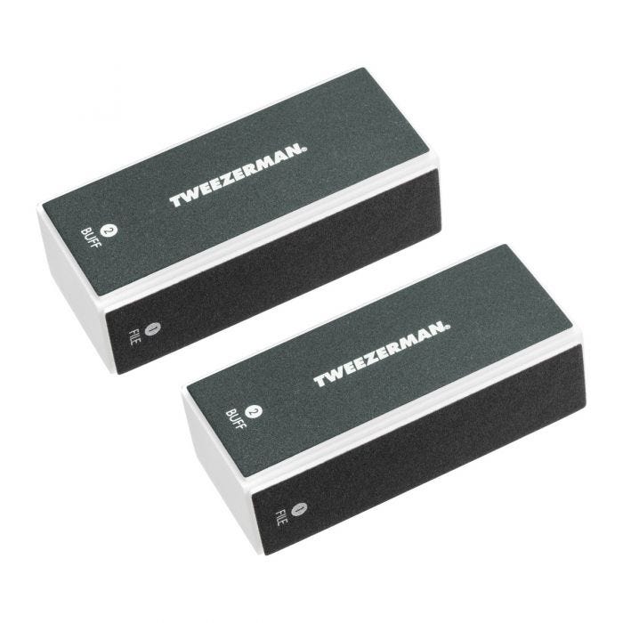 Tweezerman Smooth Nail Buffer Blocks 2 pcs #3491-MR - Image 2