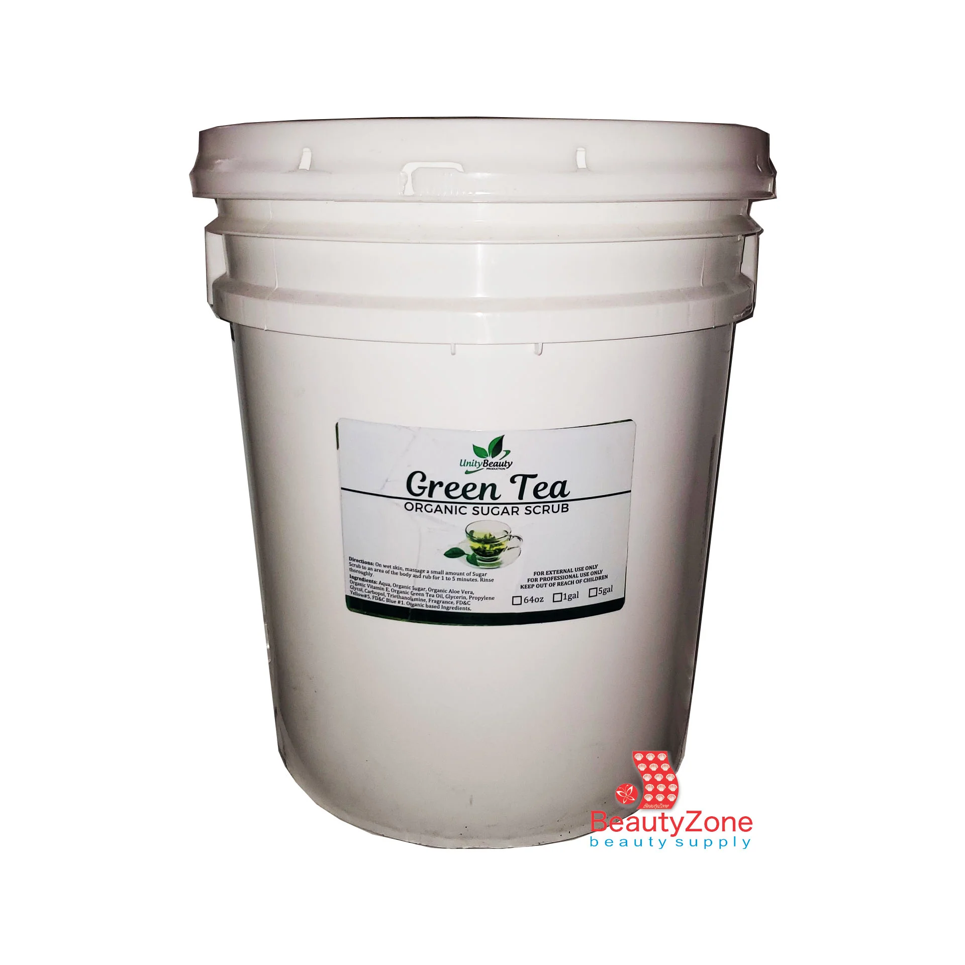 Unity Sugar Scrub Green Tea Pail - Image 2