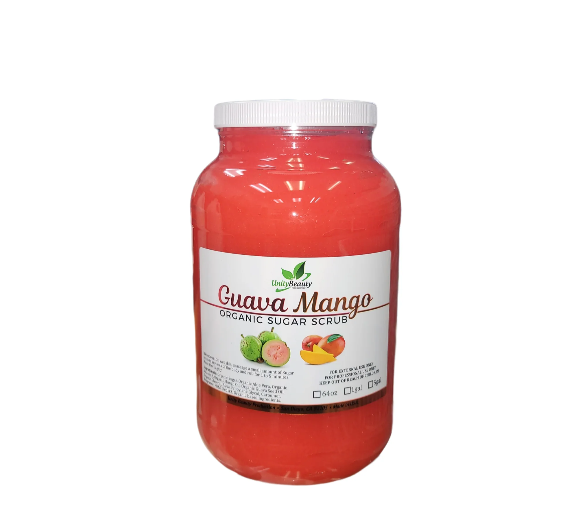 Unity Sugar Scrub Guave Mango Gallon - Image 2