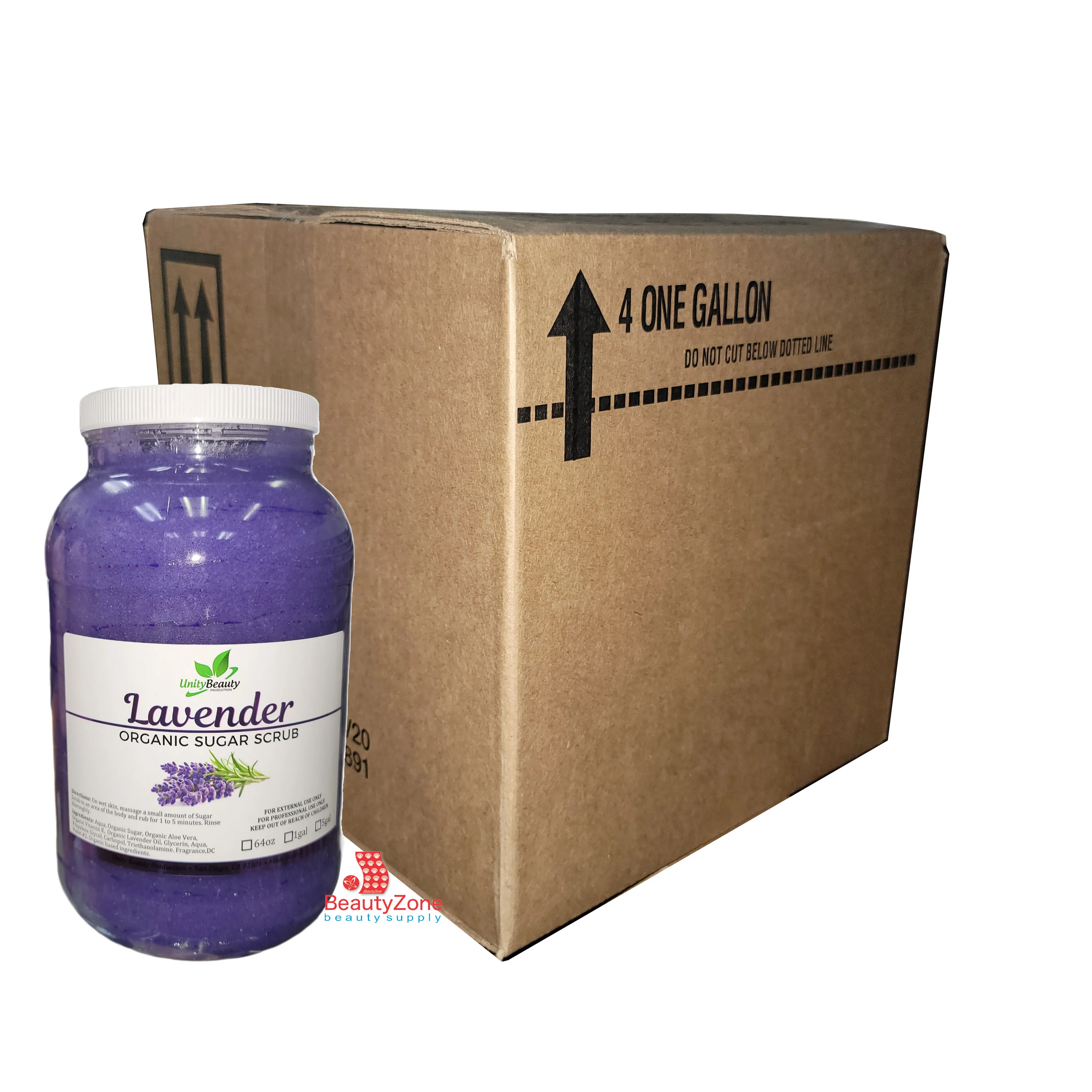 Unity Sugar Scrub Lavender Case 4 Gallon - Image 3