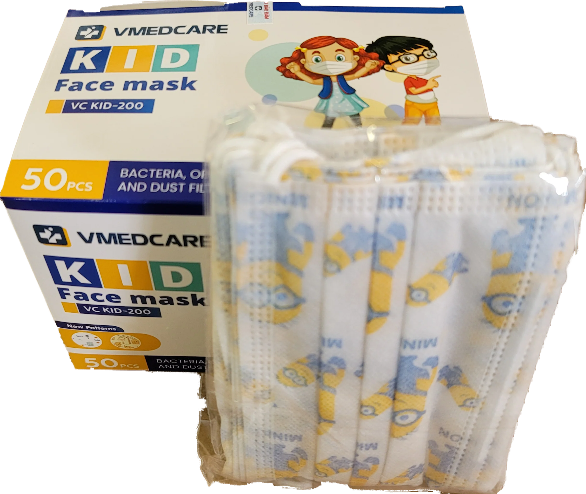 VMEDCARE Kid Face Mask 50 pcs - Image 2