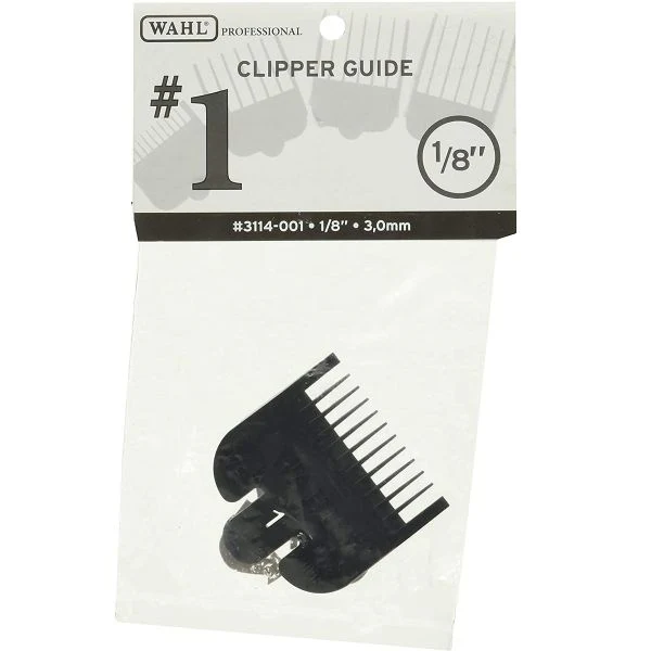Wahl Attachment #1 Cutting Guide 1/8” Black #3114-001 - Image 3