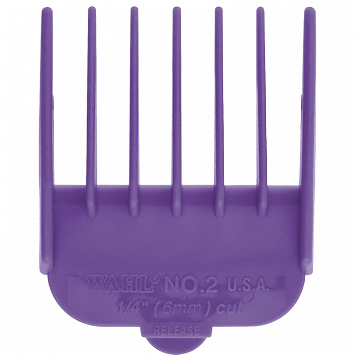 Wahl Attachment #2 Cutting Guide 1/4” Purple #3124-703 - Image 2