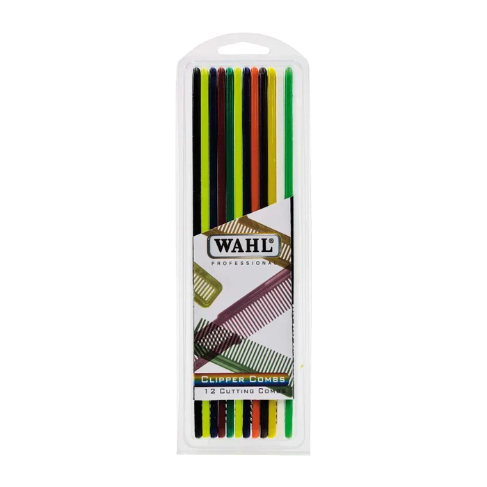 Wahl Professional Styling Combs in Assorted Colors 12 Pcs 3206-200 - Image 2