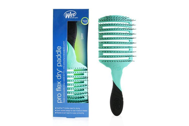 WET Brush Flex Dry Paddle- Purist Blue BWP831FLEXBL - Image 2