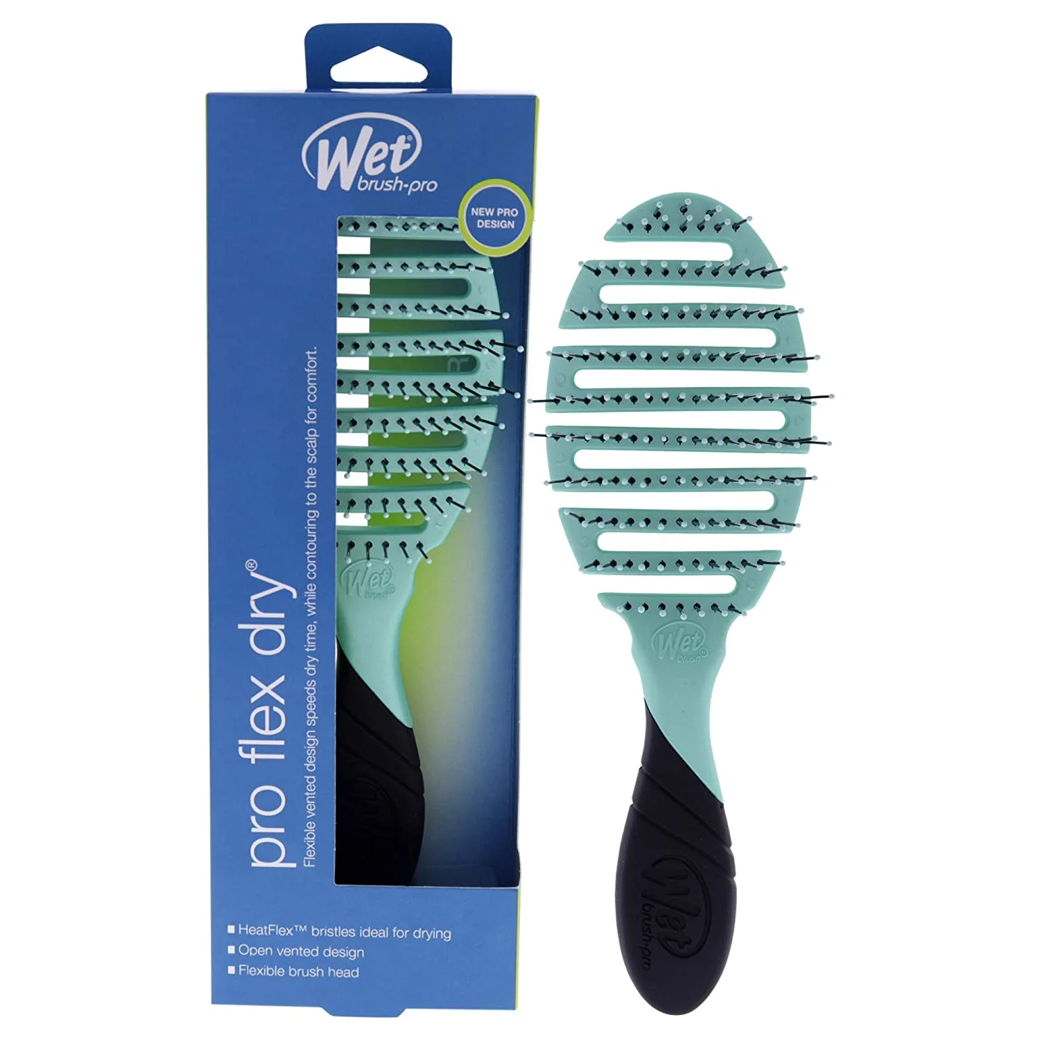 WET Brush Flex Dry - Purist Blue BWP800FLEXBL - Image 2
