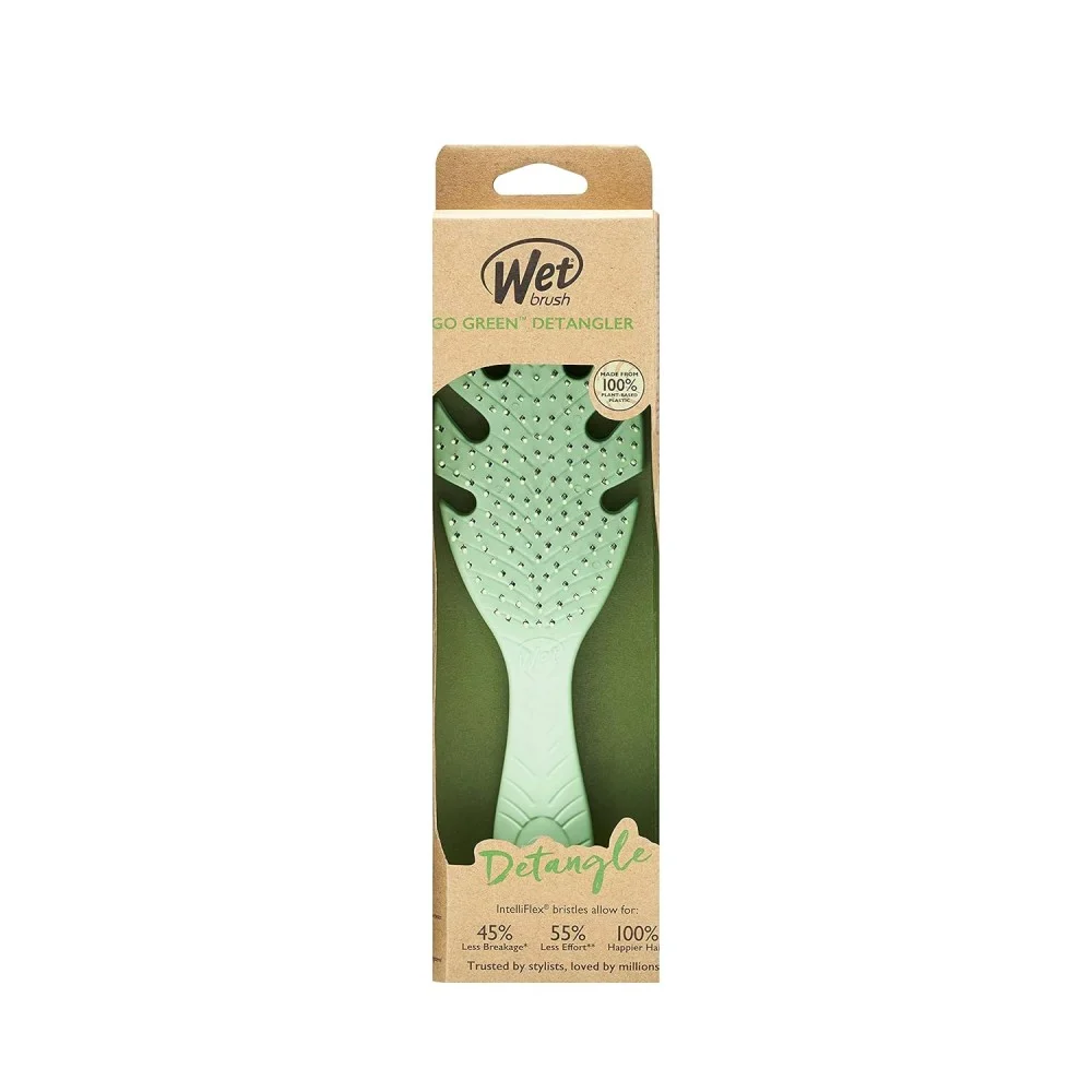 WET Brush Go Green Detangler - Green #BIO830GREN - Image 2