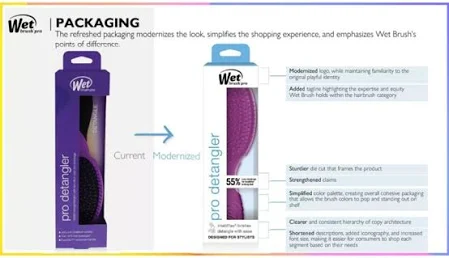 Wet Brush Pro Flex Dry Frost Pink #BWP800FRPK - Image 2